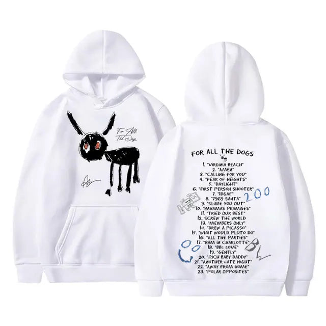 For All The Dogs Hoodie - Kopiwrite Kollective