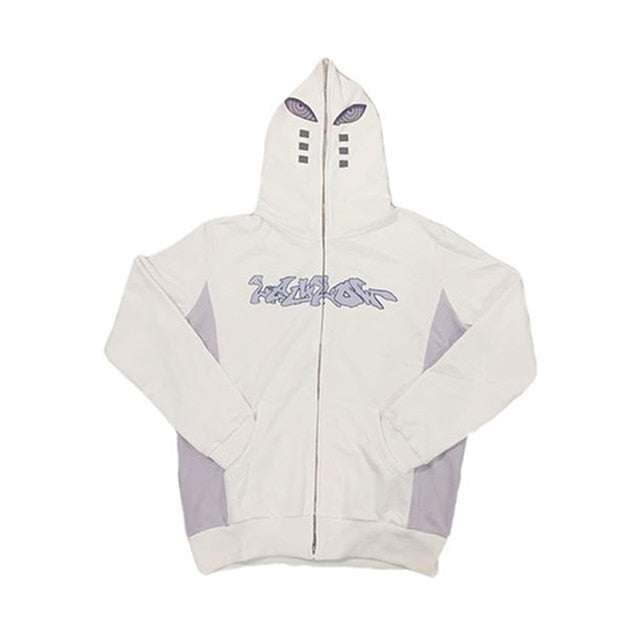 Full Zip Star Print Hoodies - Kopiwrite Kollective