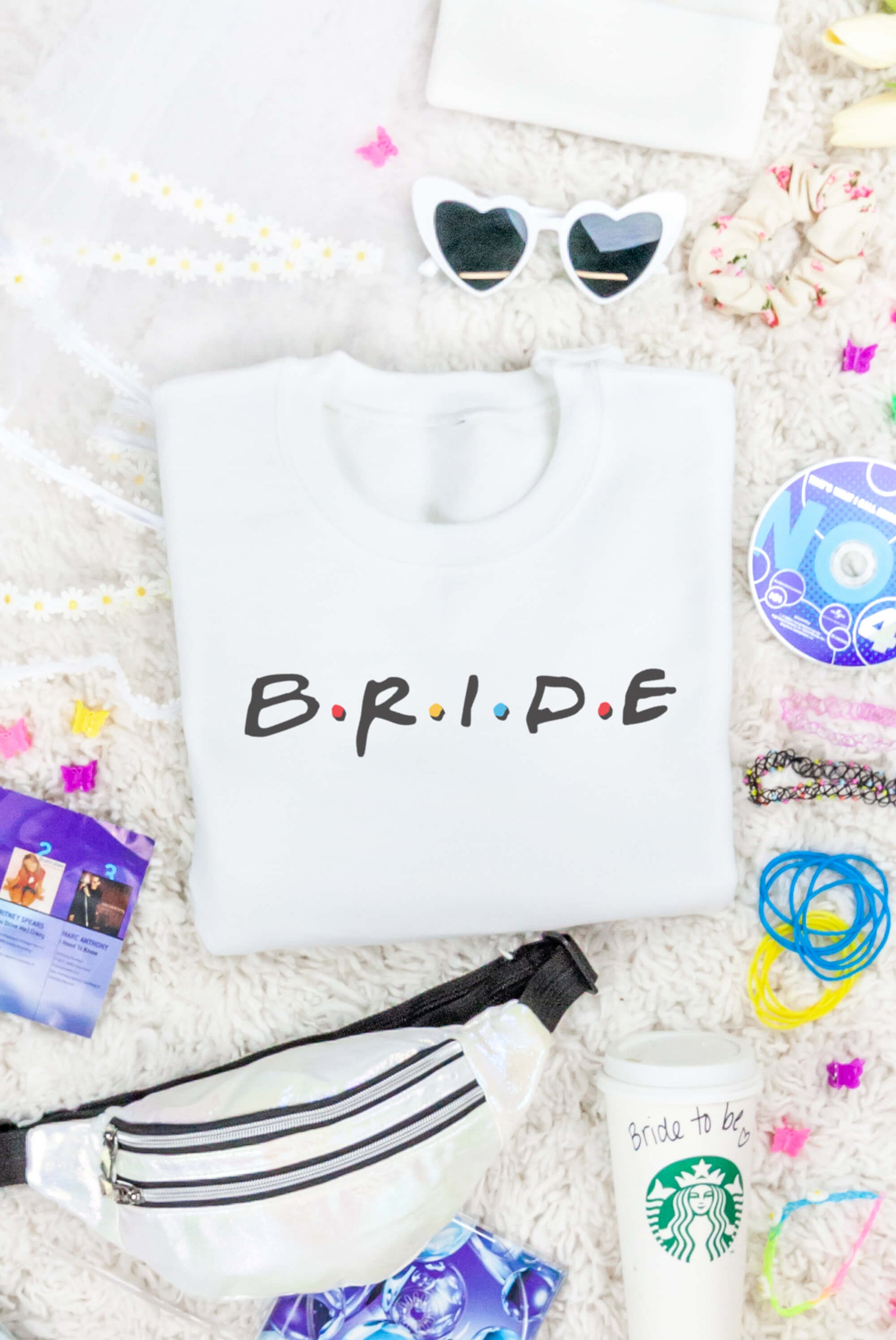 FRIENDS - Bride | Amigas 90s Sweatshirts - Kopiwrite Kollective