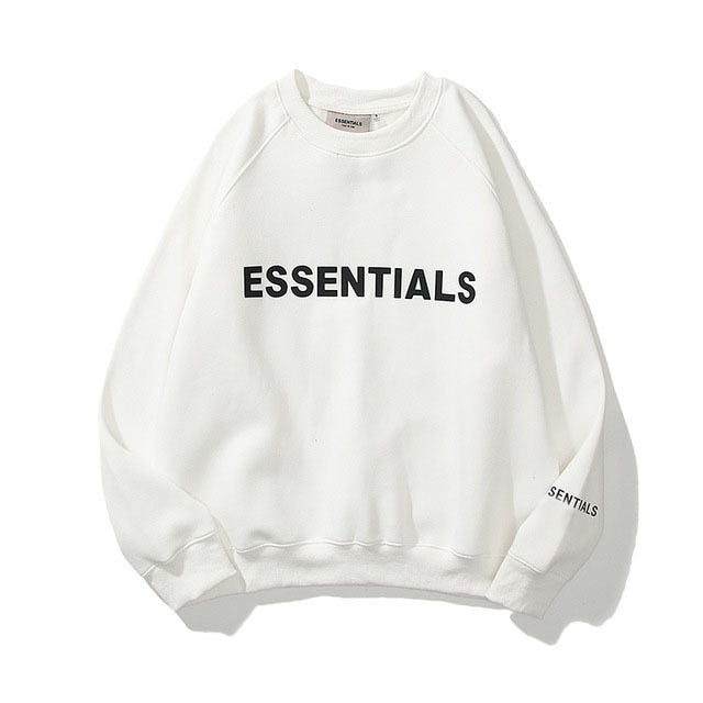 Essentials Sweatshirt Reflective Letter Printed - Kopiwrite Kollective