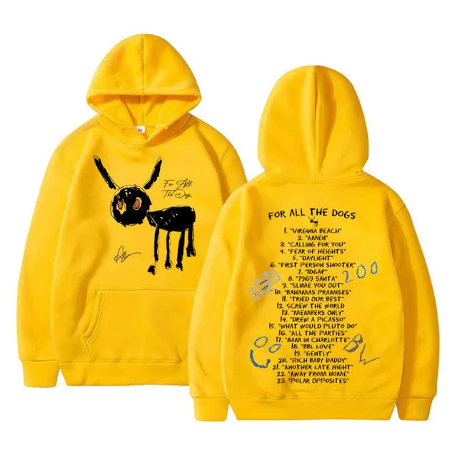 For All The Dogs Hoodie - Kopiwrite Kollective