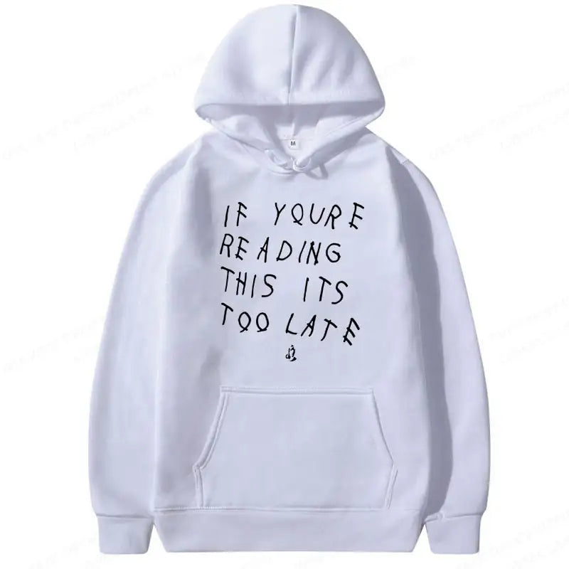 It's Too Late Hoodie - Kopiwrite Kollective