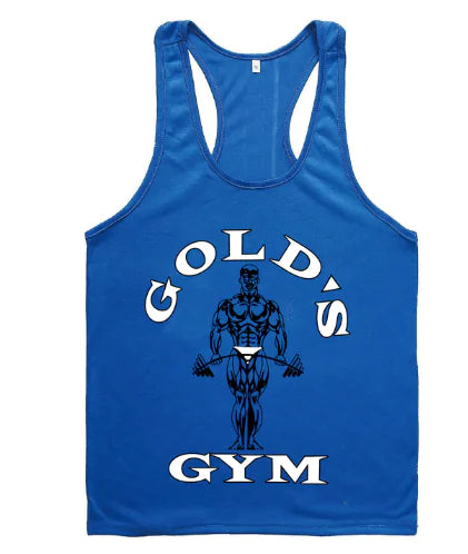 Golds Aesthetic Gym Tank Top Men - Kopiwrite Kollective