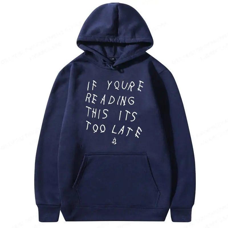 It's Too Late Hoodie - Kopiwrite Kollective