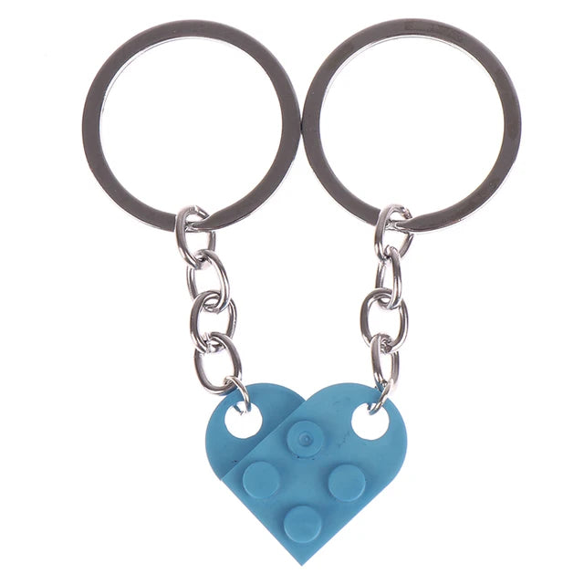 Cute Love Heart Brick Keychains - Kopiwrite Kollective