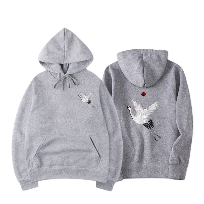 Crane Graphic Hoodies - Kopiwrite Kollective