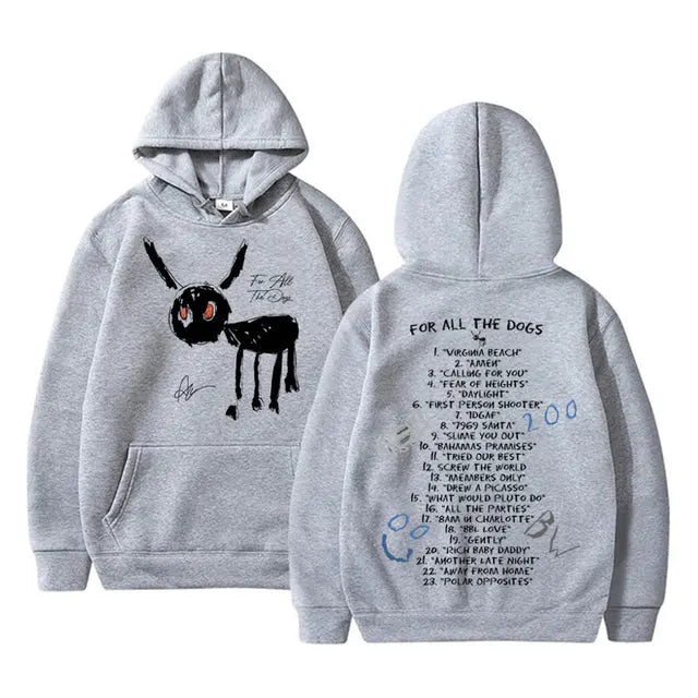 For All The Dogs Hoodie - Kopiwrite Kollective