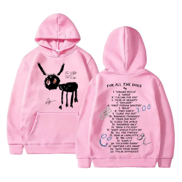 For All The Dogs Hoodie - Kopiwrite Kollective