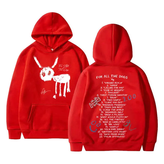 For All The Dogs Hoodie - Kopiwrite Kollective