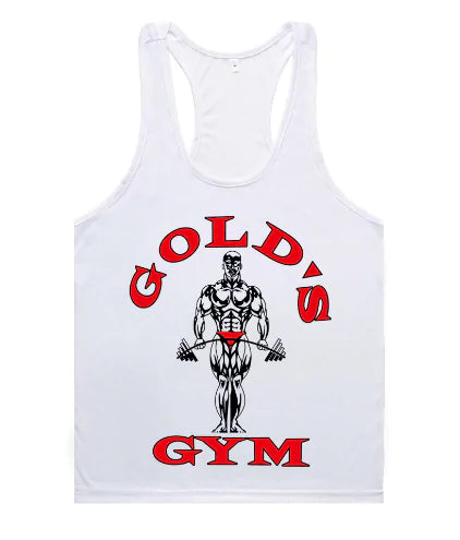 Golds Aesthetic Gym Tank Top Men - Kopiwrite Kollective