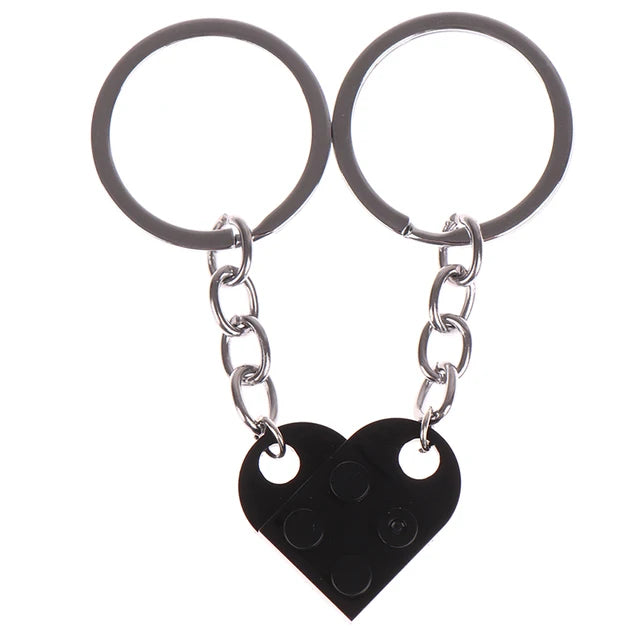 Cute Love Heart Brick Keychains - Kopiwrite Kollective