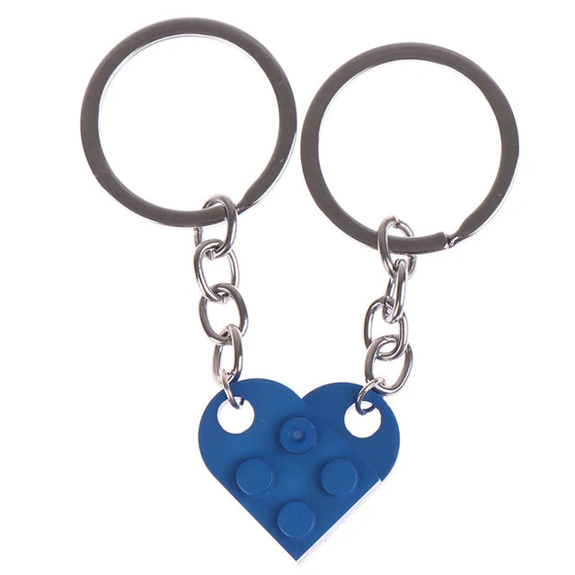 Cute Love Heart Brick Keychains - Kopiwrite Kollective