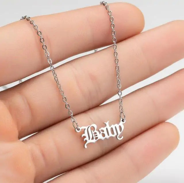 Rapper Letter Necklace - Kopiwrite Kollective