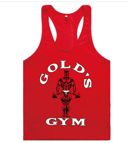 Golds Aesthetic Gym Tank Top Men - Kopiwrite Kollective