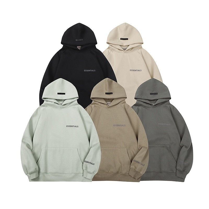 Chest Letters Printing Hooded Sweatshirts - Kopiwrite Kollective