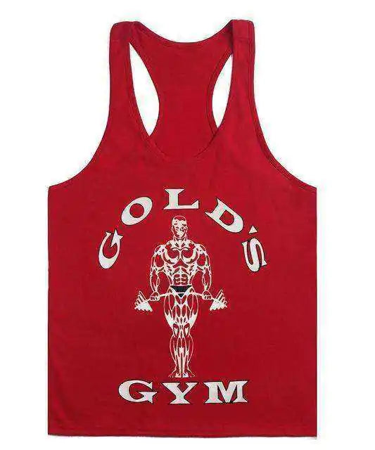 Golds Aesthetic Gym Tank Top Men - Kopiwrite Kollective