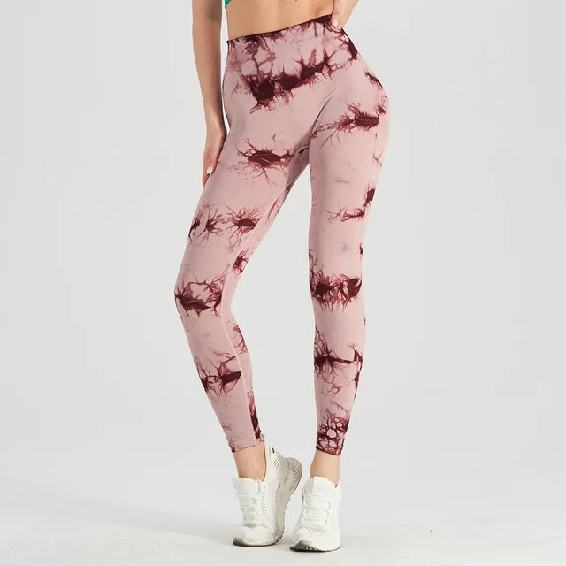 Seamless Tie Dye Leggings - Kopiwrite Kollective