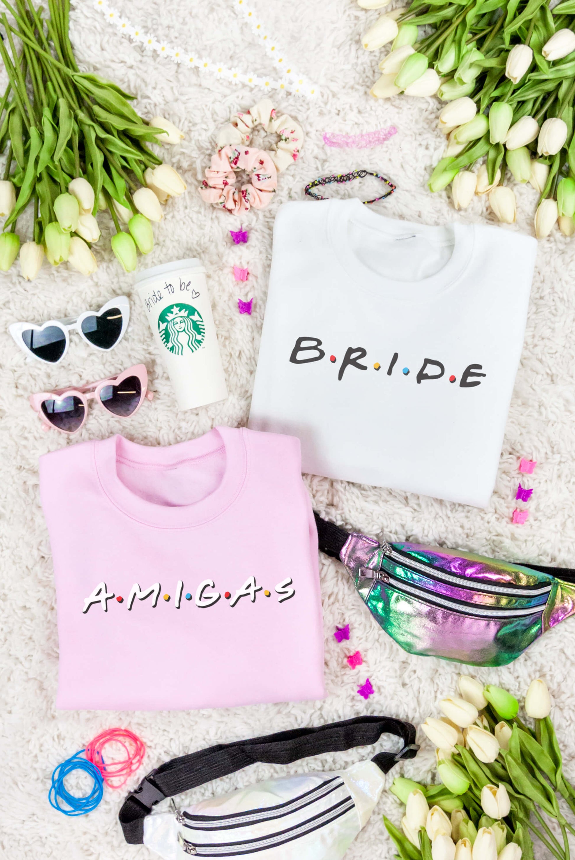 FRIENDS - Bride | Amigas 90s Sweatshirts - Kopiwrite Kollective