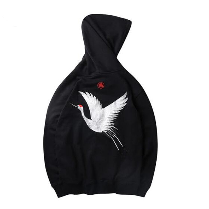 Crane Graphic Hoodies - Kopiwrite Kollective