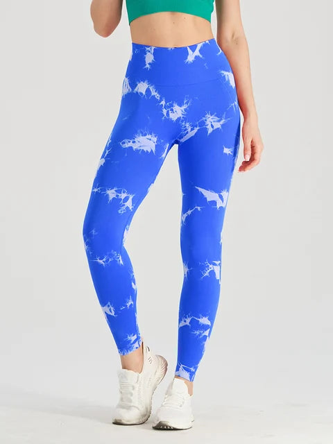 Seamless Tie Dye Leggings - Kopiwrite Kollective