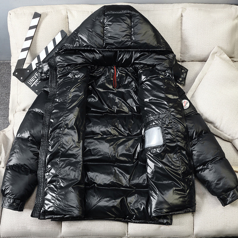 Glossy Duck Down Winter Jackets - Kopiwrite Kollective