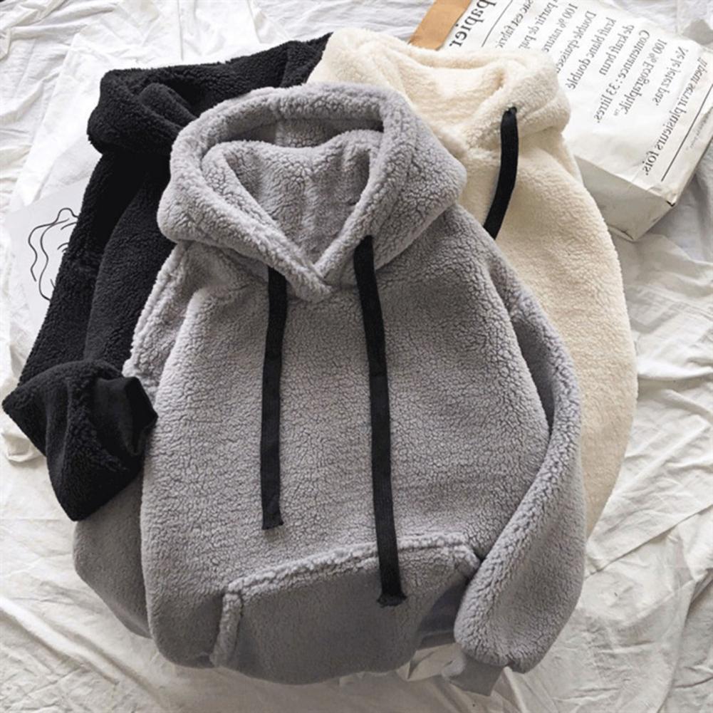 Furry Loose Fluffy Hoodies - Kopiwrite Kollective