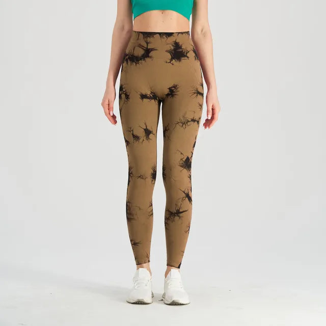 Seamless Tie Dye Leggings - Kopiwrite Kollective