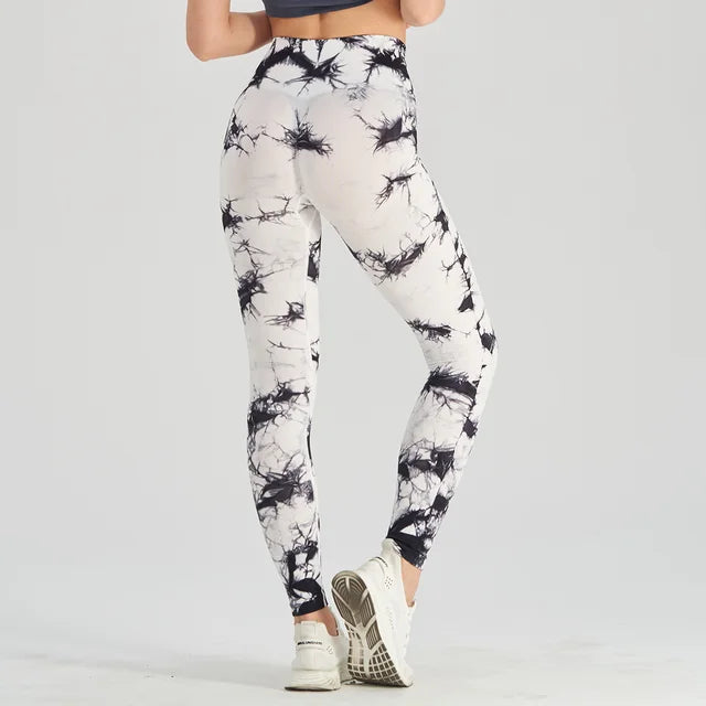 Seamless Tie Dye Leggings - Kopiwrite Kollective