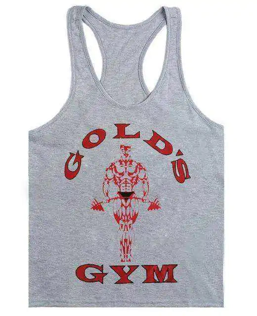 Golds Aesthetic Gym Tank Top Men - Kopiwrite Kollective