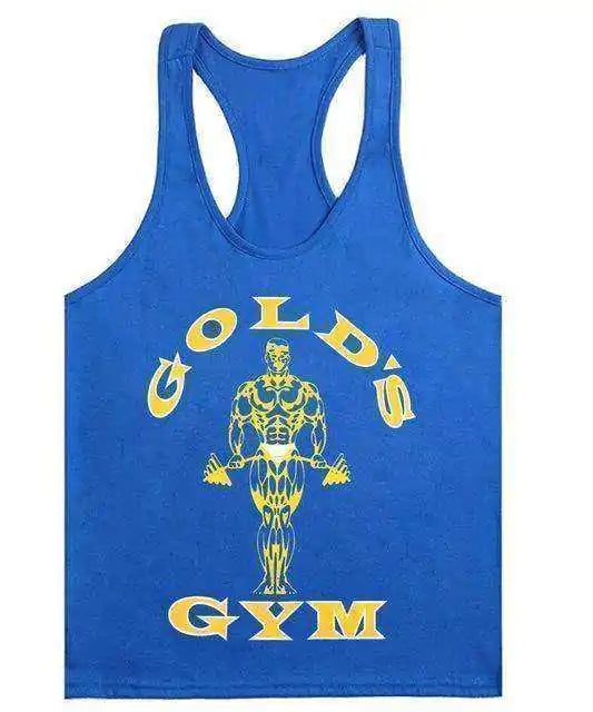 Golds Aesthetic Gym Tank Top Men - Kopiwrite Kollective