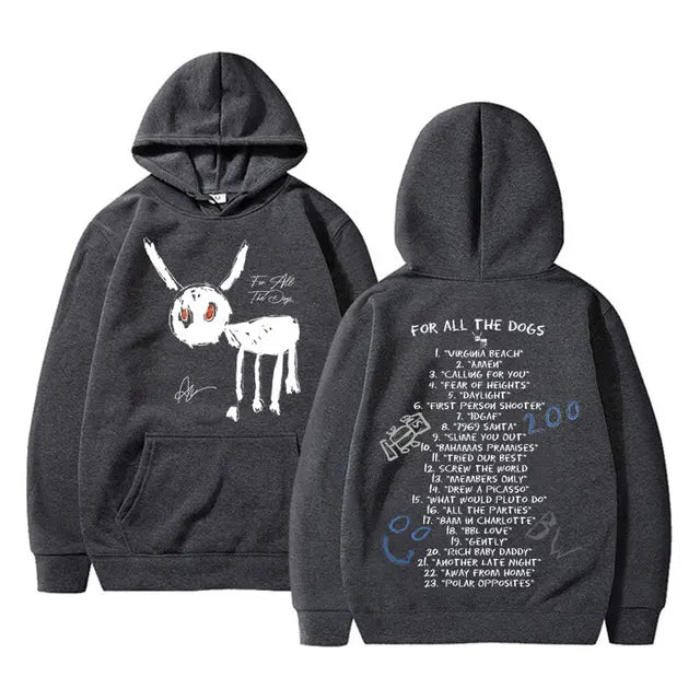 For All The Dogs Hoodie - Kopiwrite Kollective