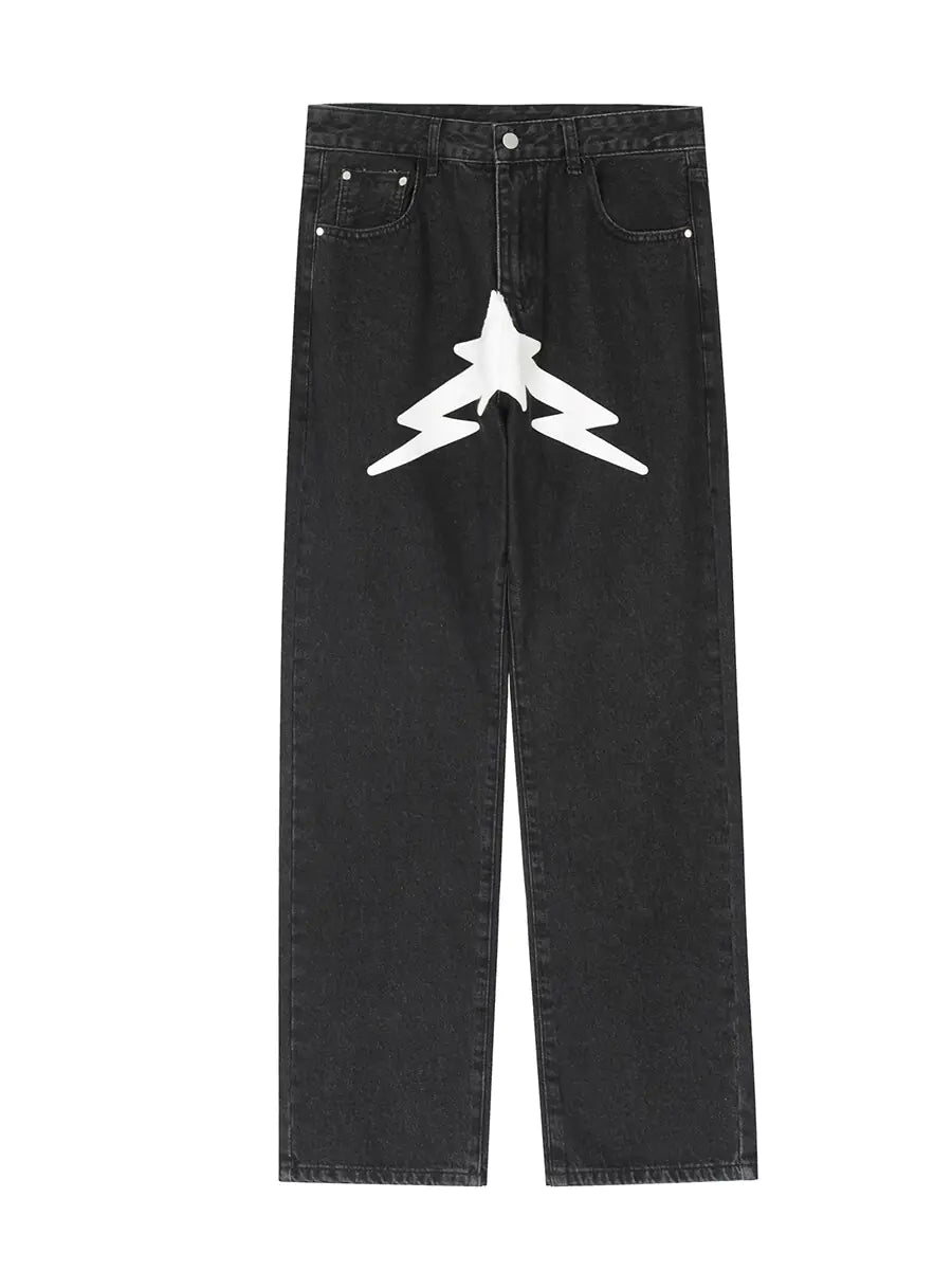 Designer Star Print Pants - Kopiwrite Kollective