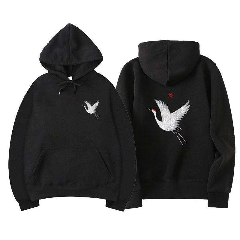 Crane Graphic Hoodies - Kopiwrite Kollective